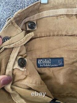 Polo Ralph Lauren Pants Mens 32x29 Khaki Military Surplus Cargo Utility Y2K Work