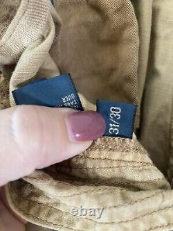 Polo Ralph Lauren Pants Mens 32x29 Khaki Military Surplus Cargo Utility Y2K Work