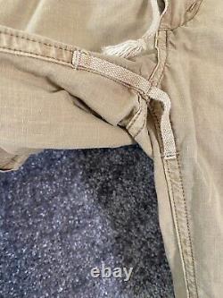 Polo Ralph Lauren Pants Mens 32x29 Khaki Military Surplus Cargo Utility Y2K Work