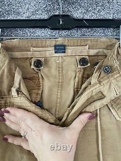 Polo Ralph Lauren Pants Mens 32x29 Khaki Military Surplus Cargo Utility Y2K Work