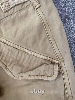 Polo Ralph Lauren Pants Mens 32x29 Khaki Military Surplus Cargo Utility Y2K Work