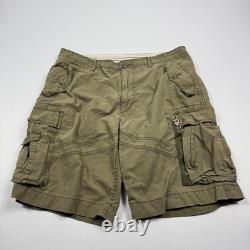 Polo Ralph Lauren Paratrooper Military Surplus Cargo Shorts Utility Green Men 34