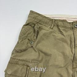 Polo Ralph Lauren Paratrooper Military Surplus Cargo Shorts Utility Green Men 34