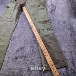 Polo Ralph Lauren Patchwork Cargo Pants 28x30 Utility Military Surplus USRL