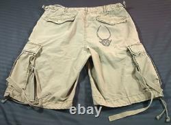 Polo Ralph Lauren Shorts Men 32 Green Safari Military Surplus Cargo Utility Army