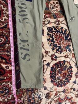 Polo Ralph Lauren Surplus Division Military Patch Cargo Pants Olive Green