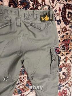 Polo Ralph Lauren Surplus Division Military Patch Cargo Pants Olive Green