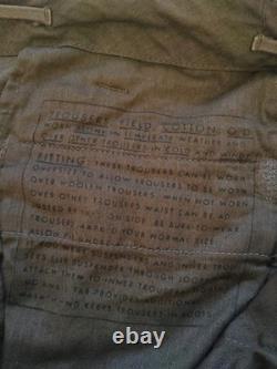 Polo Ralph Lauren Surplus Men's Military Wide Leg Trousers Army Green Sz W34 L32