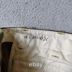 Polo Ralph Lauren Surplus Pants Men 32x32 Green Camo Straight Leg Cargo Military