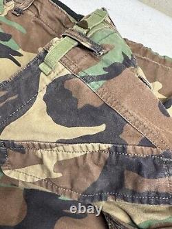 Polo Ralph Lauren Utility Surplus Canvas Camo Cargo Pants Classic Fit Sz. 34x32