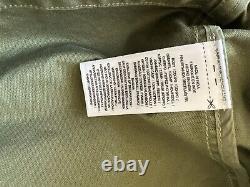 Polo Ralph Lauren Women Military Surplus Broken-Twill Jacket Size L Army New