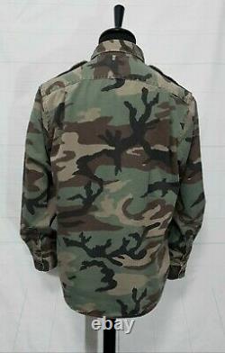 Polo Ralph Lauren classic fit military surplus camo overshirt shirt M 40-42