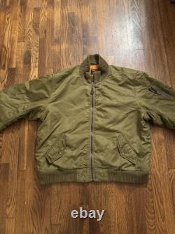 Polo jeans co. Military surplus jacket size XL