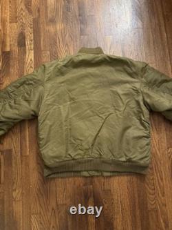 Polo jeans co. Military surplus jacket size XL
