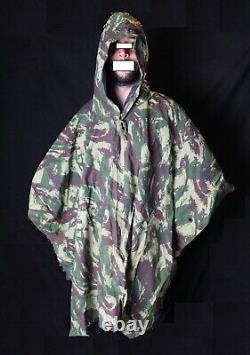 Portuguese PORTUGAL Military Army M64 Lizard CAMO PONCHO AFRICA WAR RARE MINT