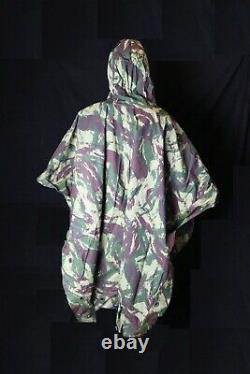 Portuguese PORTUGAL Military Army M64 Lizard CAMO PONCHO AFRICA WAR RARE MINT