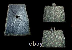 Portuguese PORTUGAL Military Army M64 Lizard CAMO PONCHO AFRICA WAR RARE MINT