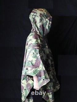 Portuguese PORTUGAL Military Army M64 Lizard CAMO PONCHO AFRICA WAR RARE MINT