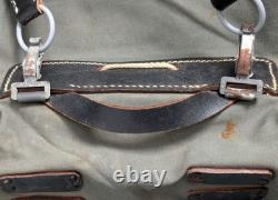 Post WW2 Austrian Army Bundesheer Stolla Rucksack Backpack M31 Canvas Leather