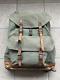 Post Wwii Swiss Army Military Backpack Rucksack Salt + Pepper Made 1961