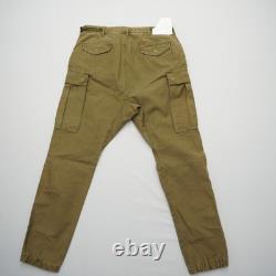 R13 Mens Trouser Cargo Pants Size 30 Green Surplus Army Military Jogger