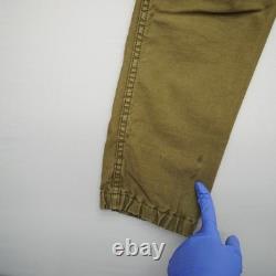 R13 Mens Trouser Cargo Pants Size 30 Green Surplus Army Military Jogger