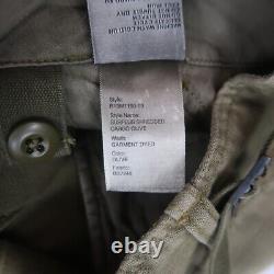 R13 Womens Surplus Shredded Cargo Pants in Olive Size 32 Green Army Military