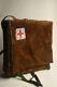 Rare @ 1950 Vintage Swiss Army Medic Military Backpack/rucksack Fur & Leather