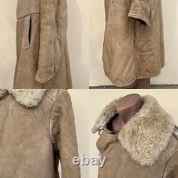 RARE 1960's, Soviet KGB Army Military Coat Tulup Bekesha Winter Uniform