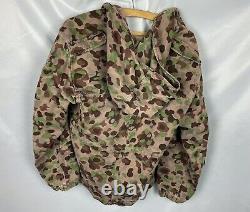 RARE Austrian Pea Dot Camo Military Short Smock Jacket 1961 WW2 Reenactment