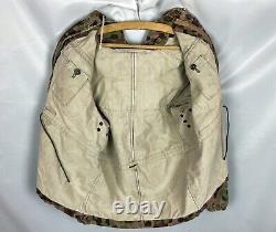 RARE Austrian Pea Dot Camo Military Short Smock Jacket 1961 WW2 Reenactment