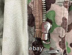 RARE Austrian Pea Dot Camo Military Short Smock Jacket 1961 WW2 Reenactment