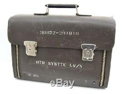 RARE Swiss Army PARAT Full Leather Tool Case Briefcase Vintage Military Bag Box