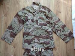 RARE Vintage Army Uniform Jacket pants Military camo Iraq desert