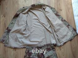 RARE Vintage Army Uniform Jacket pants Military camo Iraq desert