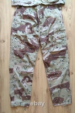 RARE Vintage Army Uniform Jacket pants Military camo Iraq desert