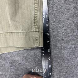 RRL Double RL Herringbone Twill Shorts Mens 30 Green Military Surplus 13 star