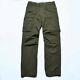Rrl Double Ralph Lauren Military Surplus Cargo Pants In Olive Green Size 30x32