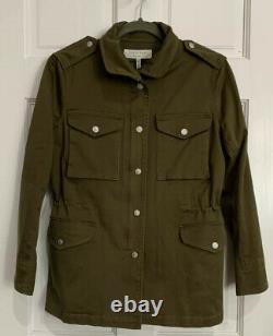 Rag & bone M8 Women's Jacket XS Army Military Green Utility Coat $450