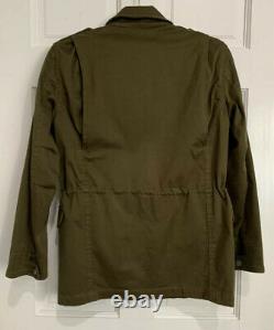 Rag & bone M8 Women's Jacket XS Army Military Green Utility Coat $450