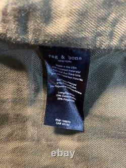 Rag & bone M8 Women's Jacket XS Army Military Green Utility Coat $450