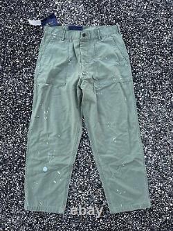 Ralph Lauren NWT Utility Surplus Olive Green Pants 33/30