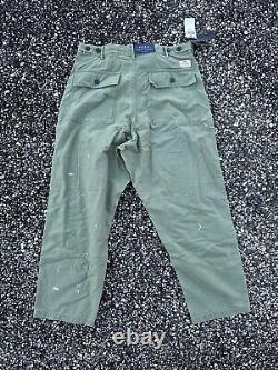 Ralph Lauren NWT Utility Surplus Olive Green Pants 33/30