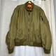 Ralph Lauren Polo Jeans Military Surplus Bomber Jacket Pilot Army Green Medium