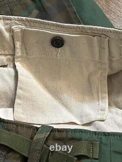Ralph Lauren Polo Mens Size 34 Slim Fit Military Camo Combat Surplus Cargo Pants