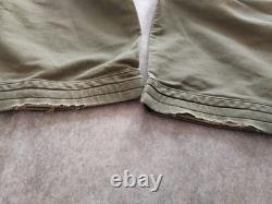 Ralph Lauren Vintage 90s Mens Military Surplus Cotton Canvas Cargo Pants W32 L32