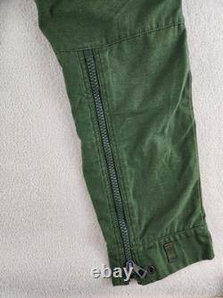 Rare 1989 Swedish Army Military Combat Pants C46 (Small) Green Gulins