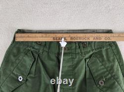 Rare 1989 Swedish Army Military Combat Pants C46 (Small) Green Gulins