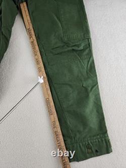 Rare 1989 Swedish Army Military Combat Pants C46 (Small) Green Gulins