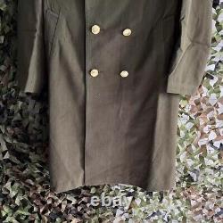 Rare 1990 China Army Military Surplus PLA Type 87 Windproof Overcoat Size 175